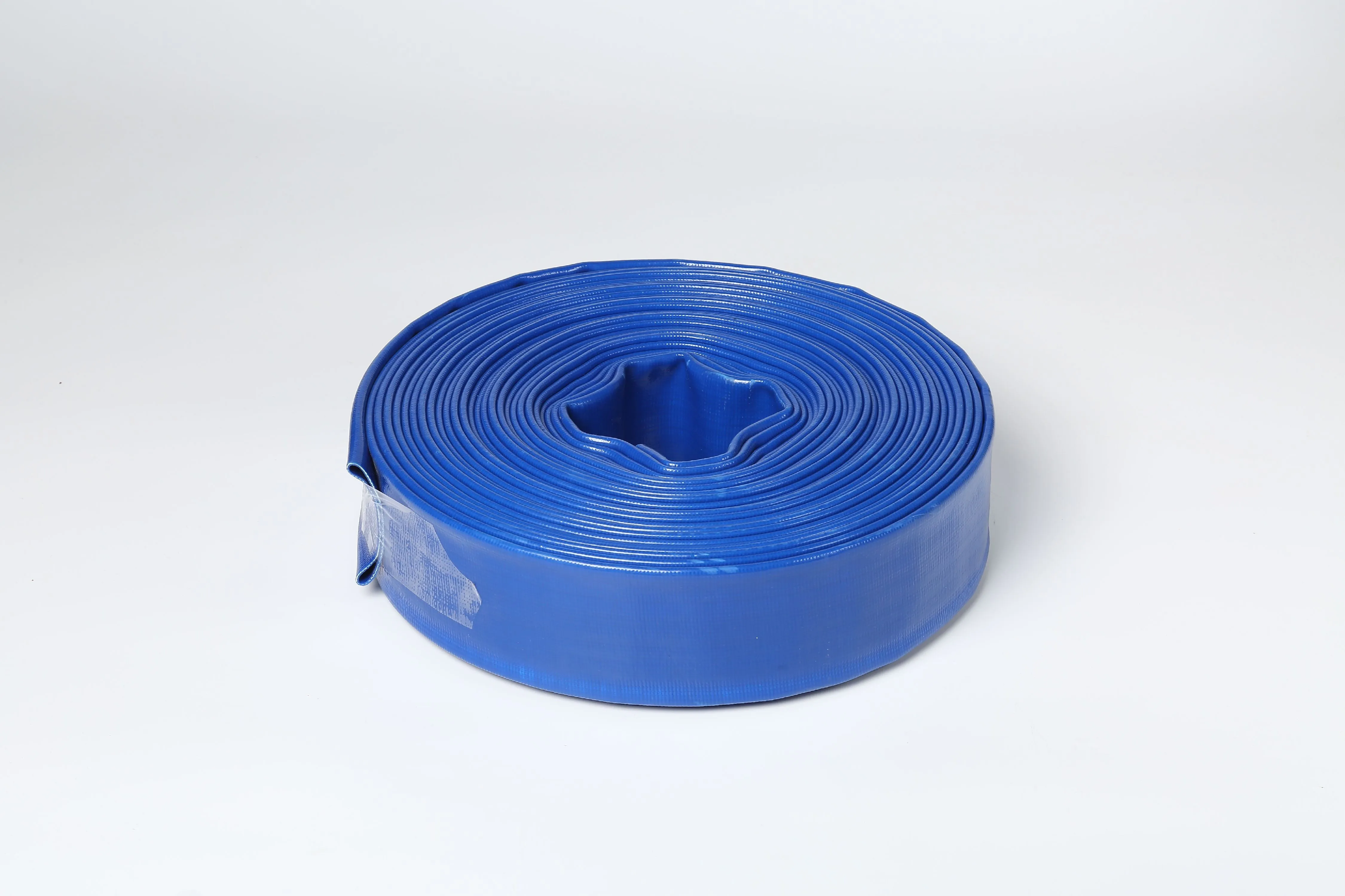 1' In Dia x 100 ft Heavy Duty Flat Lay Sump Pump Discharge and Backwash PVC Hose 4 Bar (100)