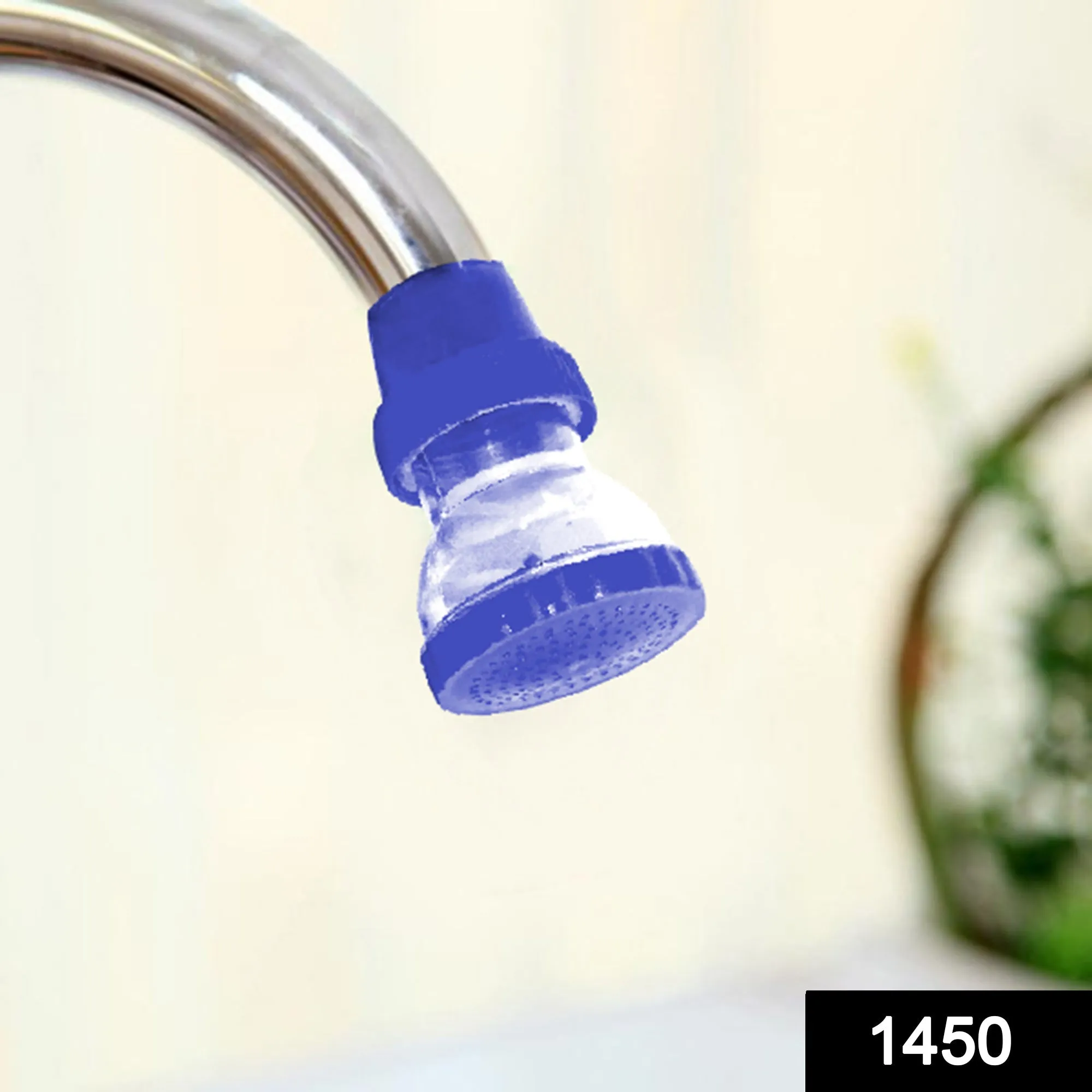 1450a Small Plastic 360-Degree Shower Head Faucet