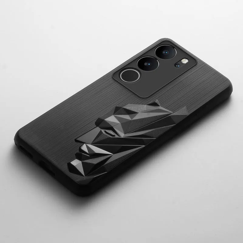 3D Design Soft Silicone Back Cover For Vivo V29 Pro 5G