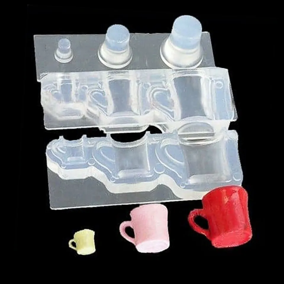 3D Miniature Mug Silicone Mold