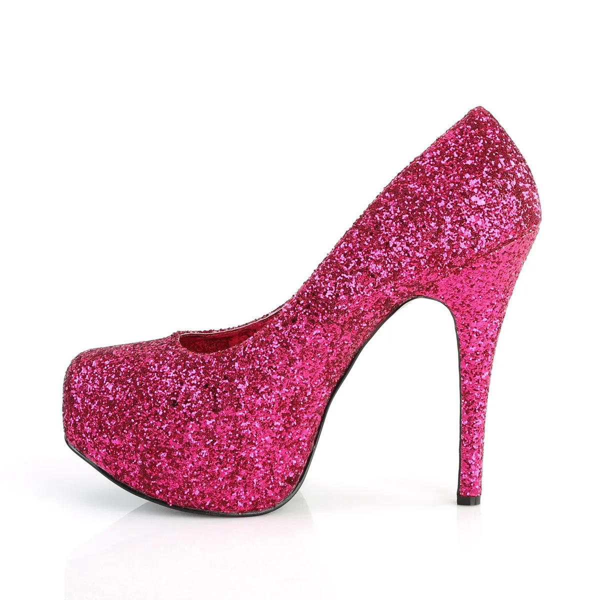 5 Inch Heel TEEZE-06GW Hot Pink (Wide Width)