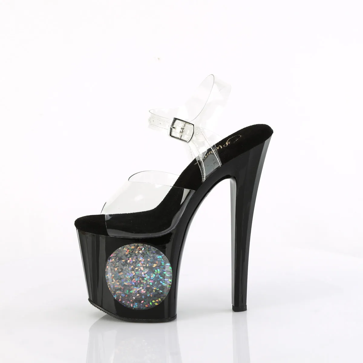 8" Heel LED Light-Up Ankle Strap Platform (ENCHANT-708LT)