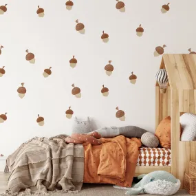 Acorn Wall Decal Set