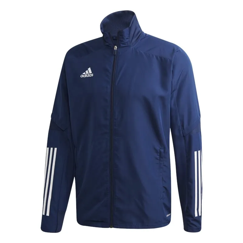 adidas Condivo 20 Presentation Jacket - Adult - Navy Blue/White