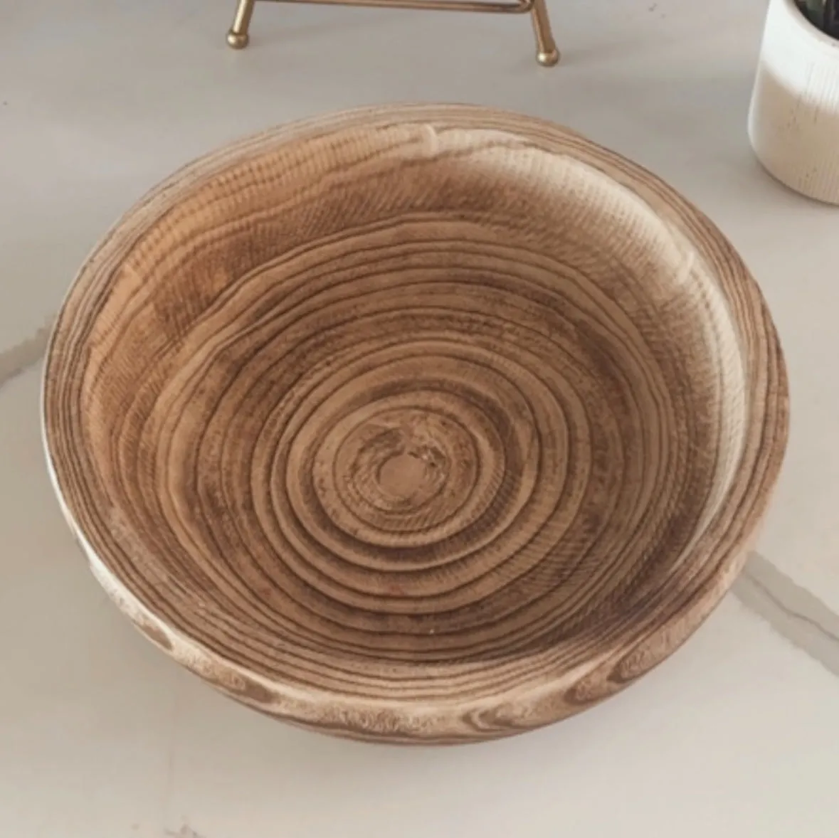 Artisan Large Wooden Bowl