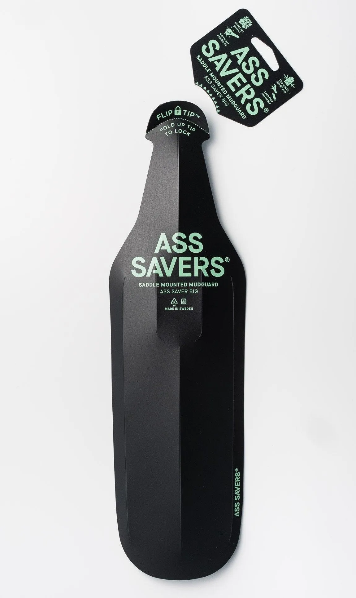 Ass Saver Big Mudguard (Black)