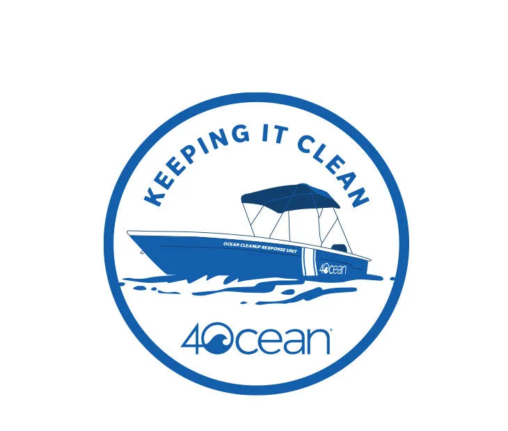 Awareness Sticker - Keeping it Clean 4ocean Vessel Sticker