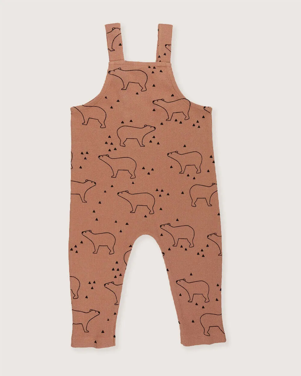 Bear Silhouette Dungarees