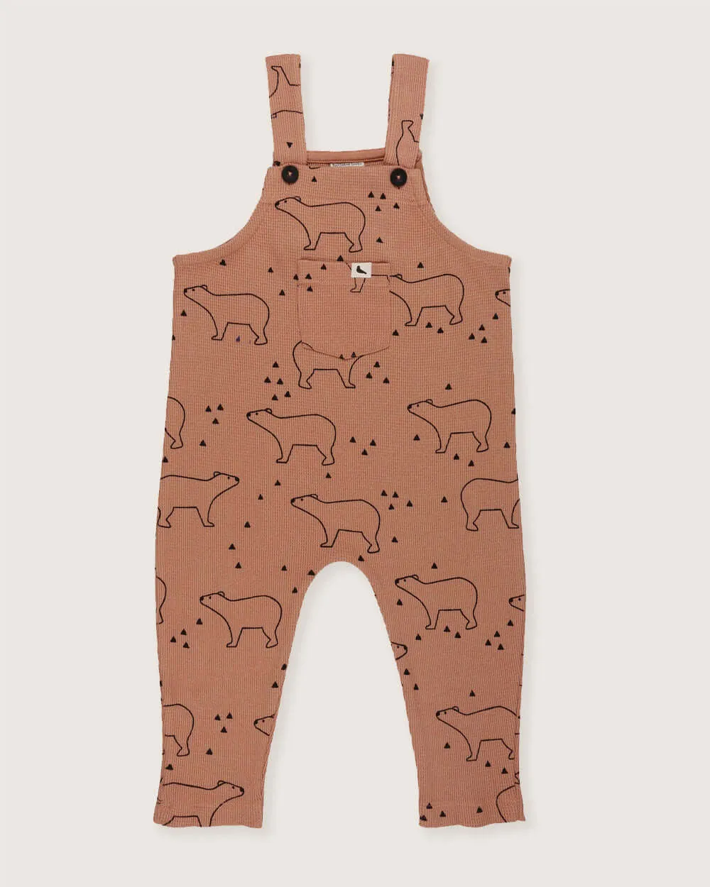 Bear Silhouette Dungarees