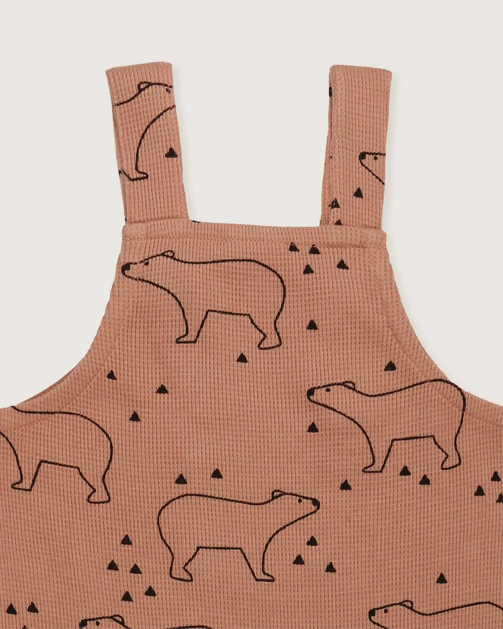 Bear Silhouette Dungarees