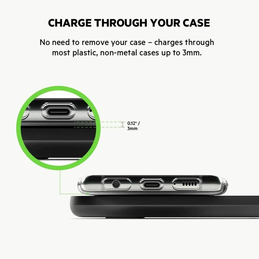 Belkin 10W Qi Dual Wireless Charging Pad with UK Plug Black - WIZ002myBK