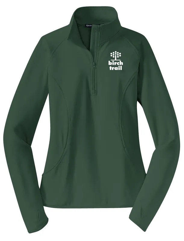 Birch Trail Camp Thumb Hole 1/2 Zip Warm Up Jacket