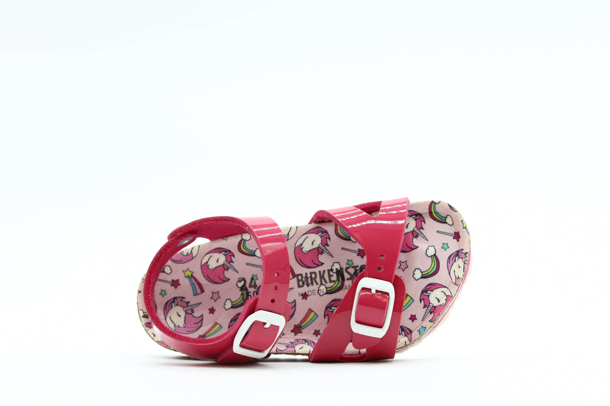 Birkenstock Rio Kids Patent Fuchsia Tulip/Unicorn 1018862