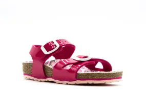 Birkenstock Rio Kids Patent Fuchsia Tulip/Unicorn 1018862