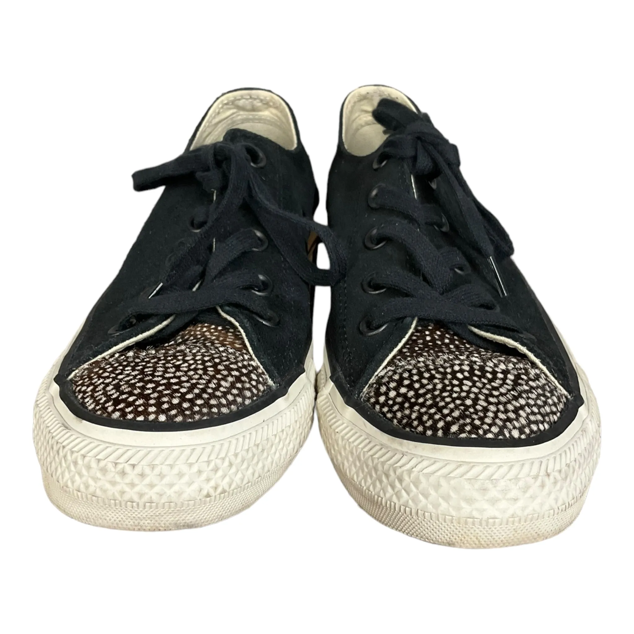 Black Shoes Sneakers Converse, Size 6