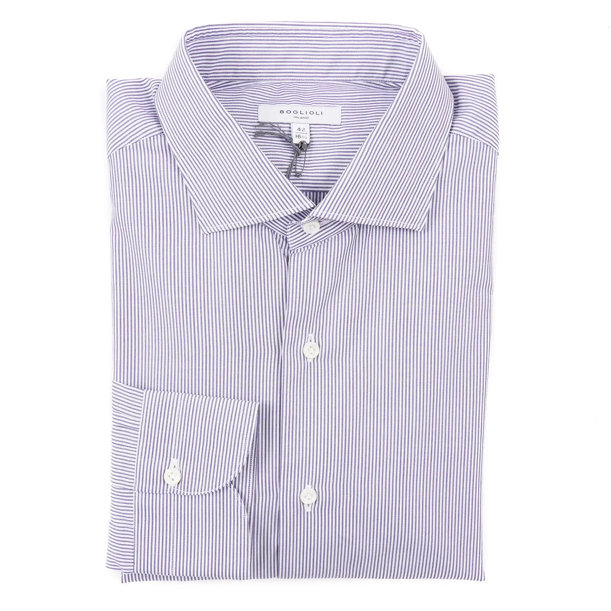 Boglioli Regular-Fit Cotton Dress Shirt