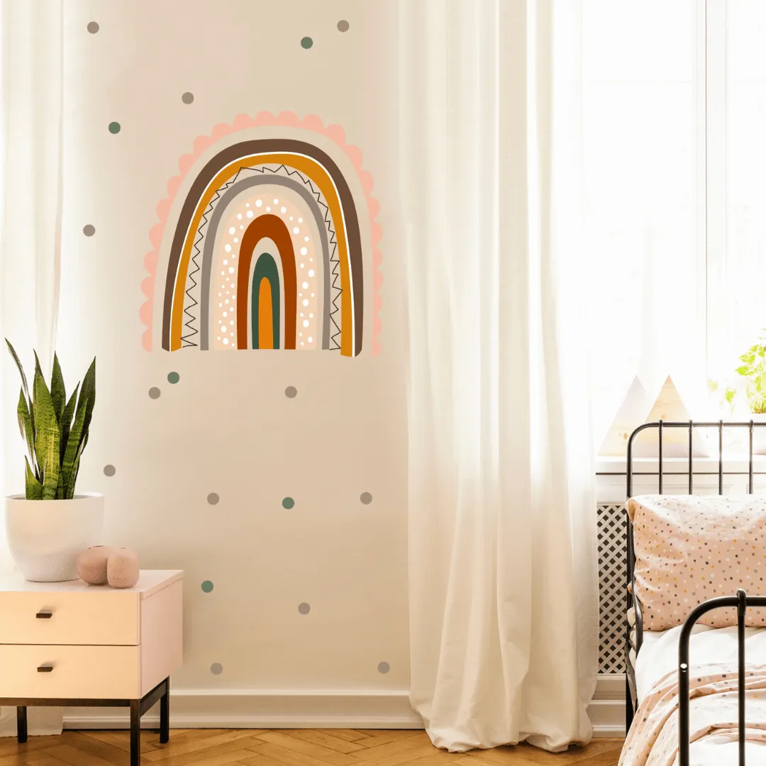 Boho Rainbow Wall Sticker