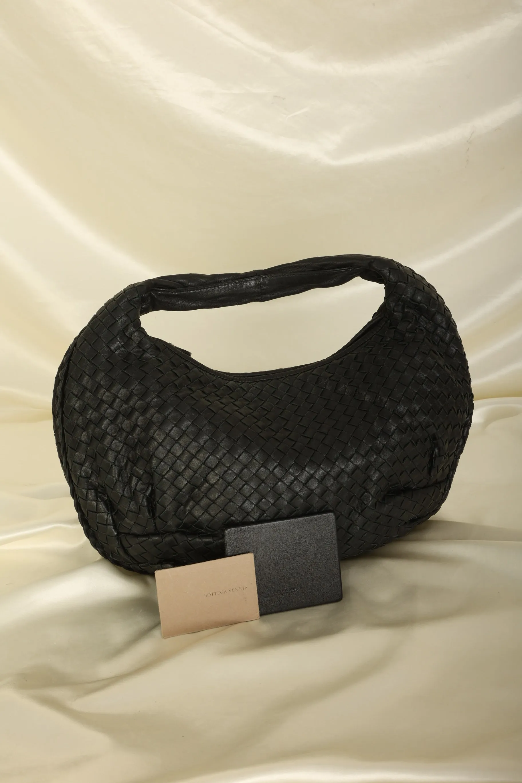 Bottega Veneta Intrecciato Black Braided Hobo