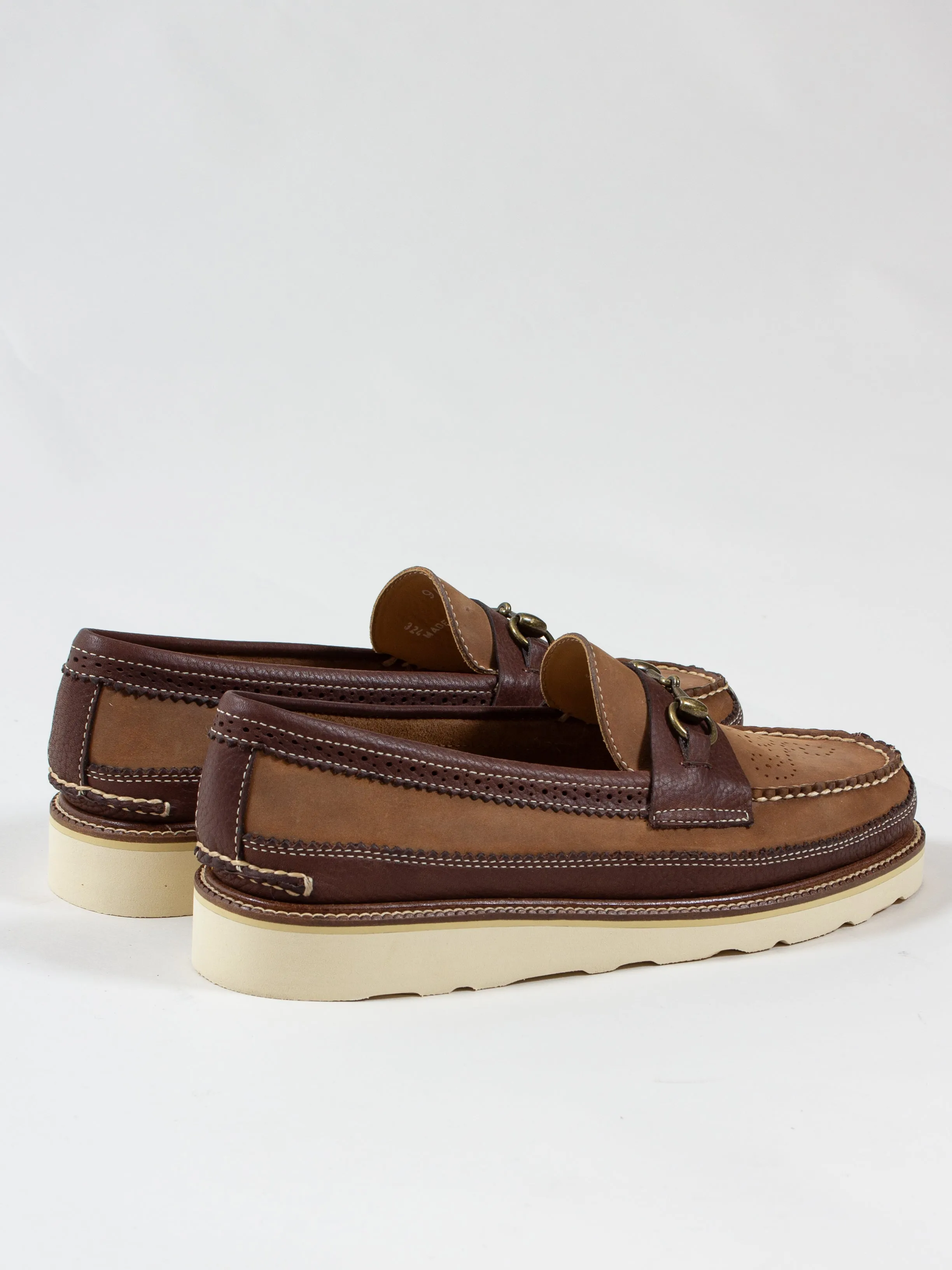 Bright Shoemakers, Bit Moc Loafer, Sand/ Brown