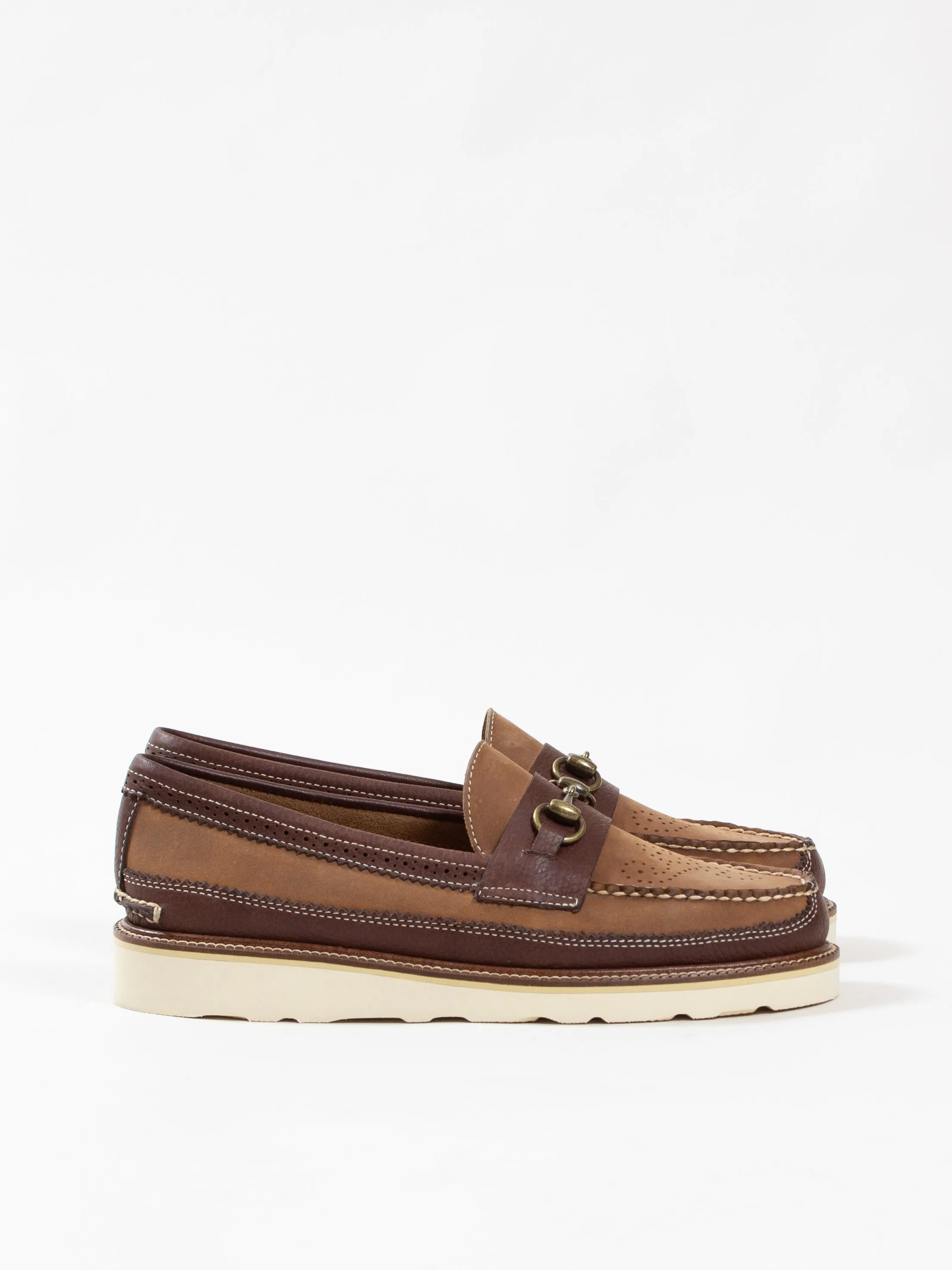 Bright Shoemakers, Bit Moc Loafer, Sand/ Brown