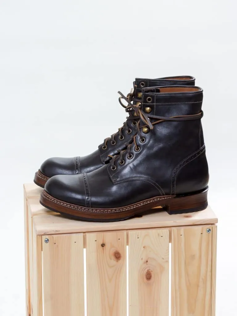 Bright Shoemakers, Combat Boot, Black Ox