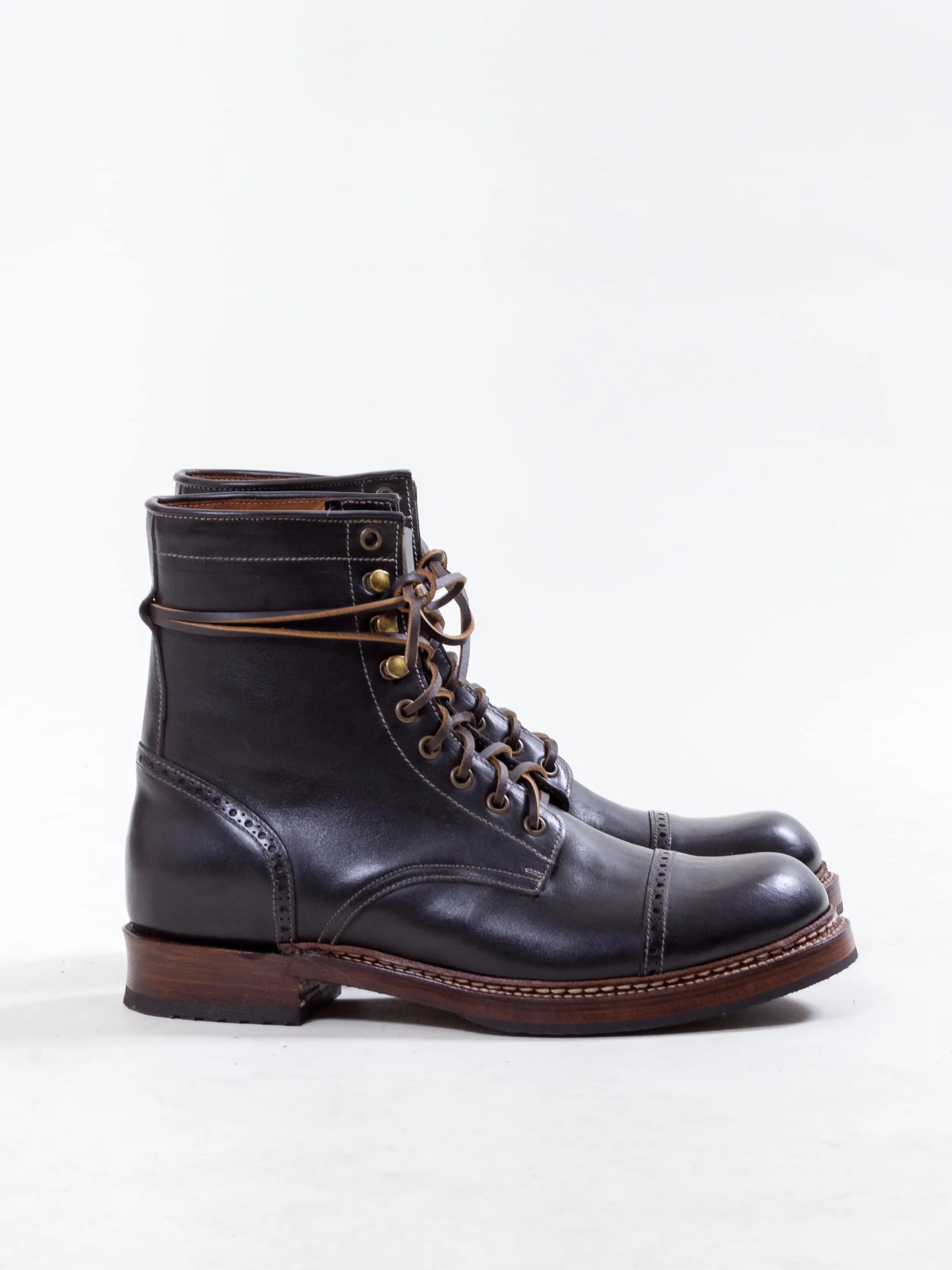 Bright Shoemakers, Combat Boot, Black Ox