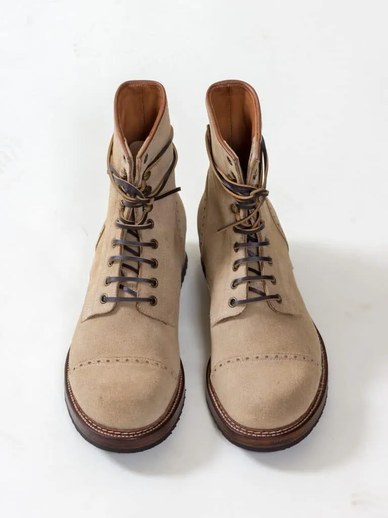 Bright Shoemakers, Combat Boot, Desert Suede