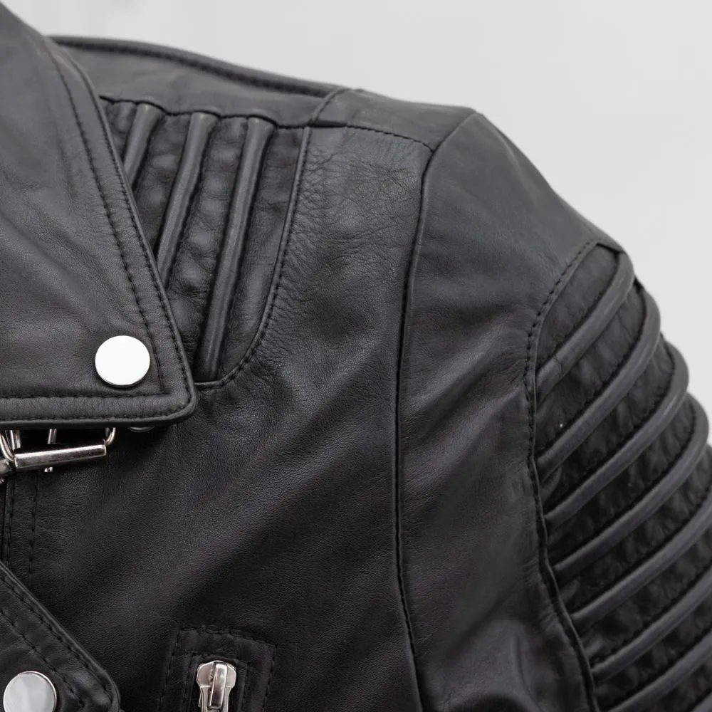 Brooklyn Mens Lambskin Leather Jacket