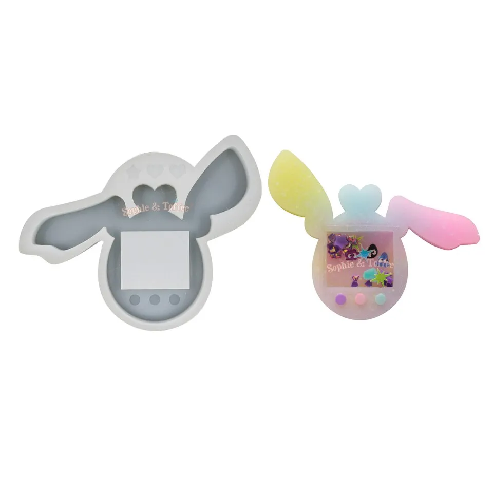 Bunny Ears Tamagotchi Silicone Mold