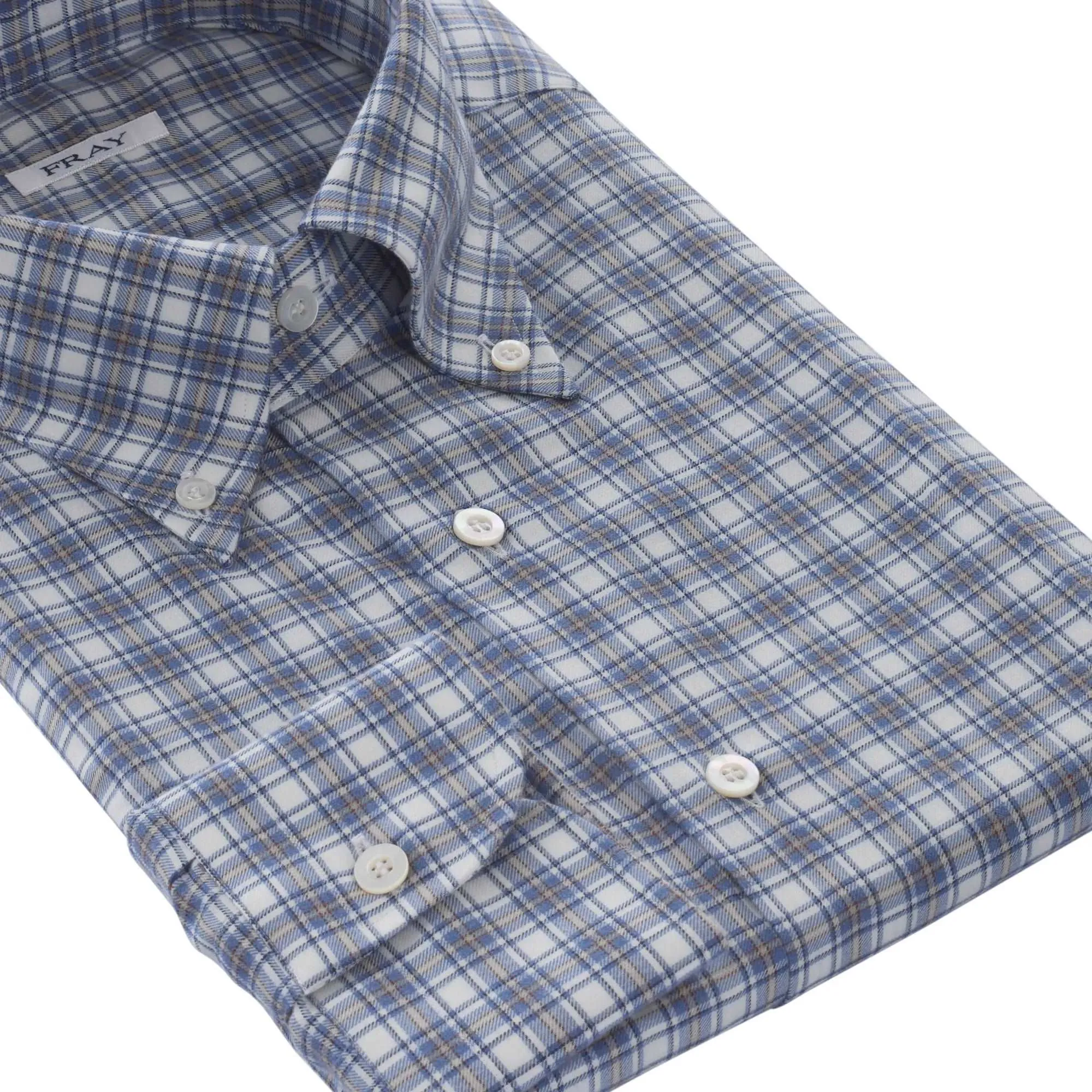 Button Down Shirt in Blue and Grey