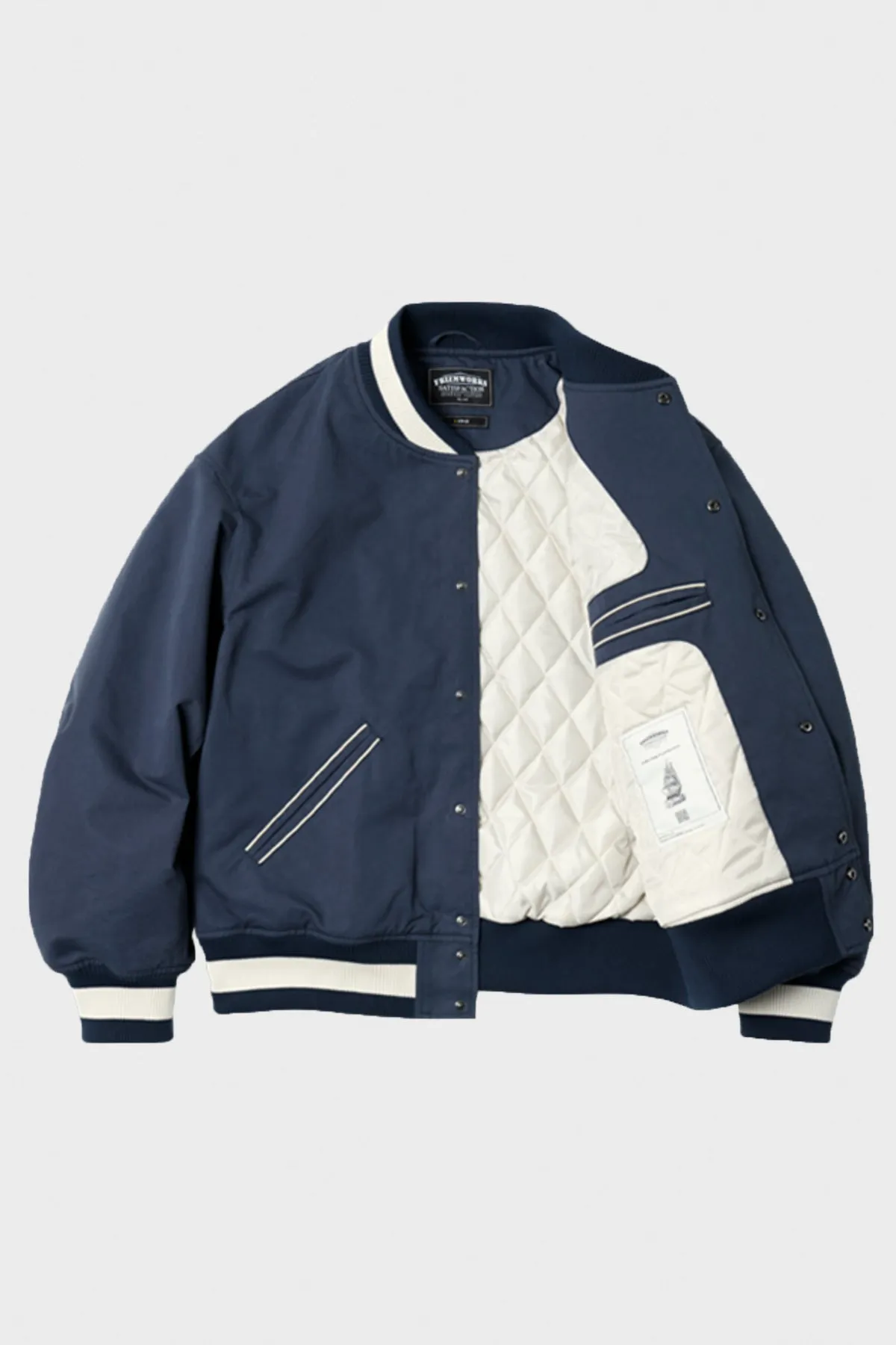 Calvary Twill Varsity Jacket - Navy