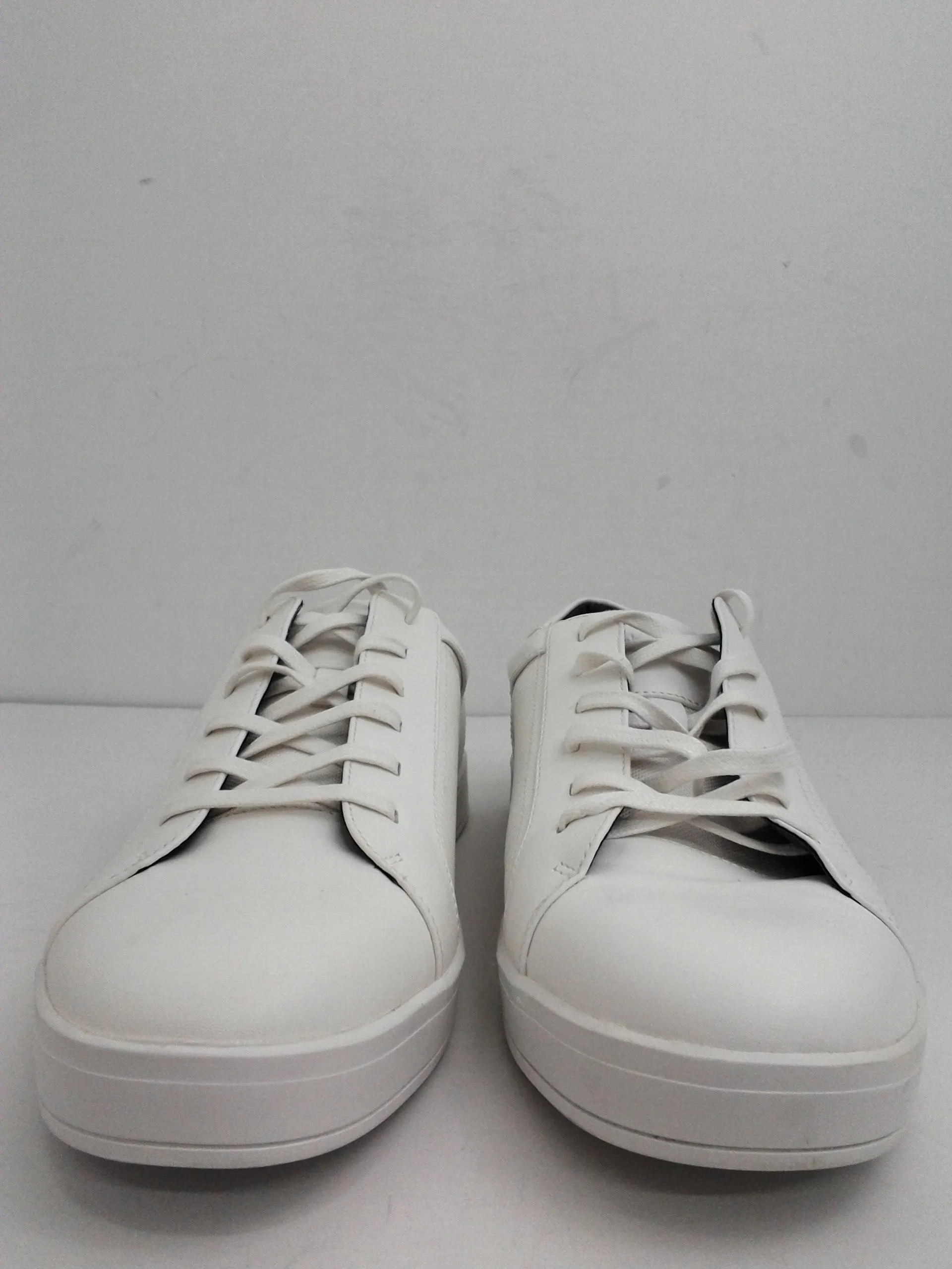 Calvin Klein Men's Designer's Shoes White Sneakers 10.5