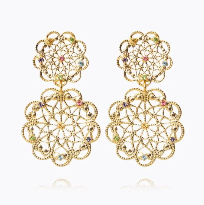 Caroline Svedbom Mini Gardenia Earrings