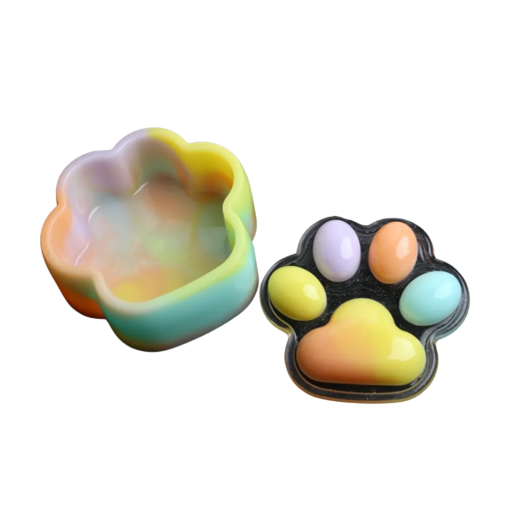 Cat Paw Trinket Box Silicone Mold