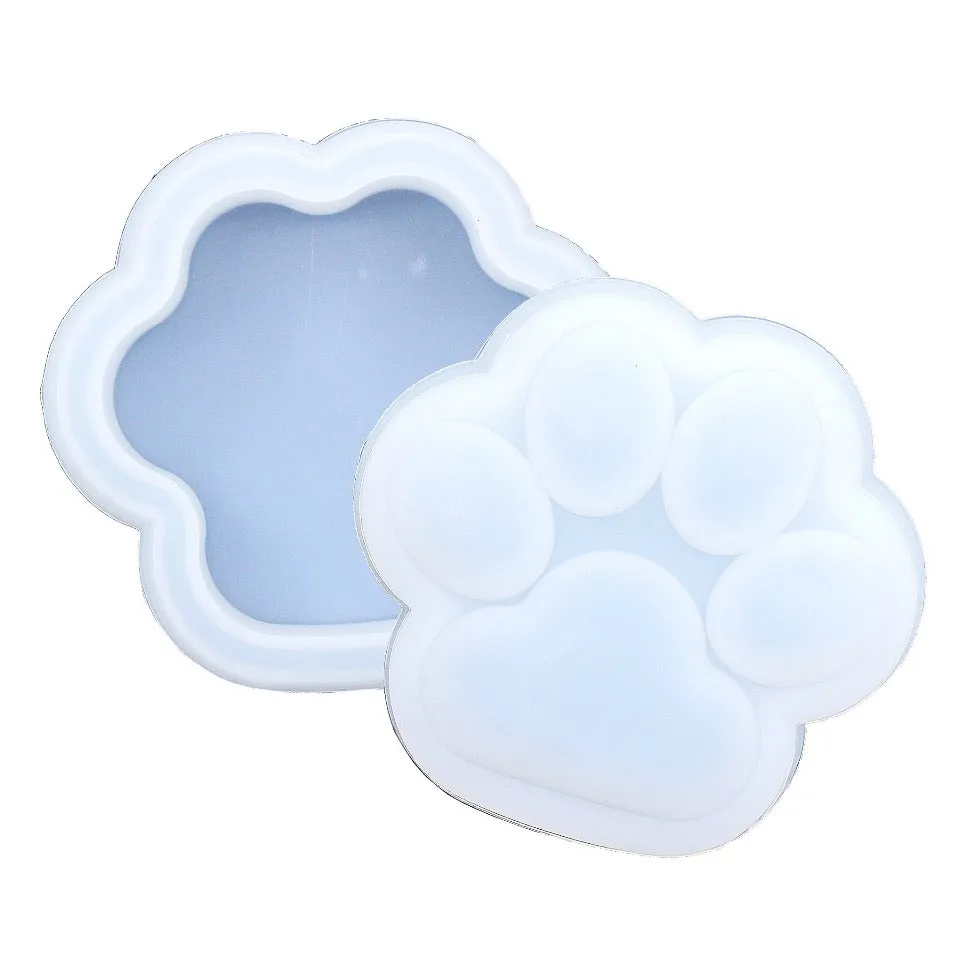 Cat Paw Trinket Box Silicone Mold