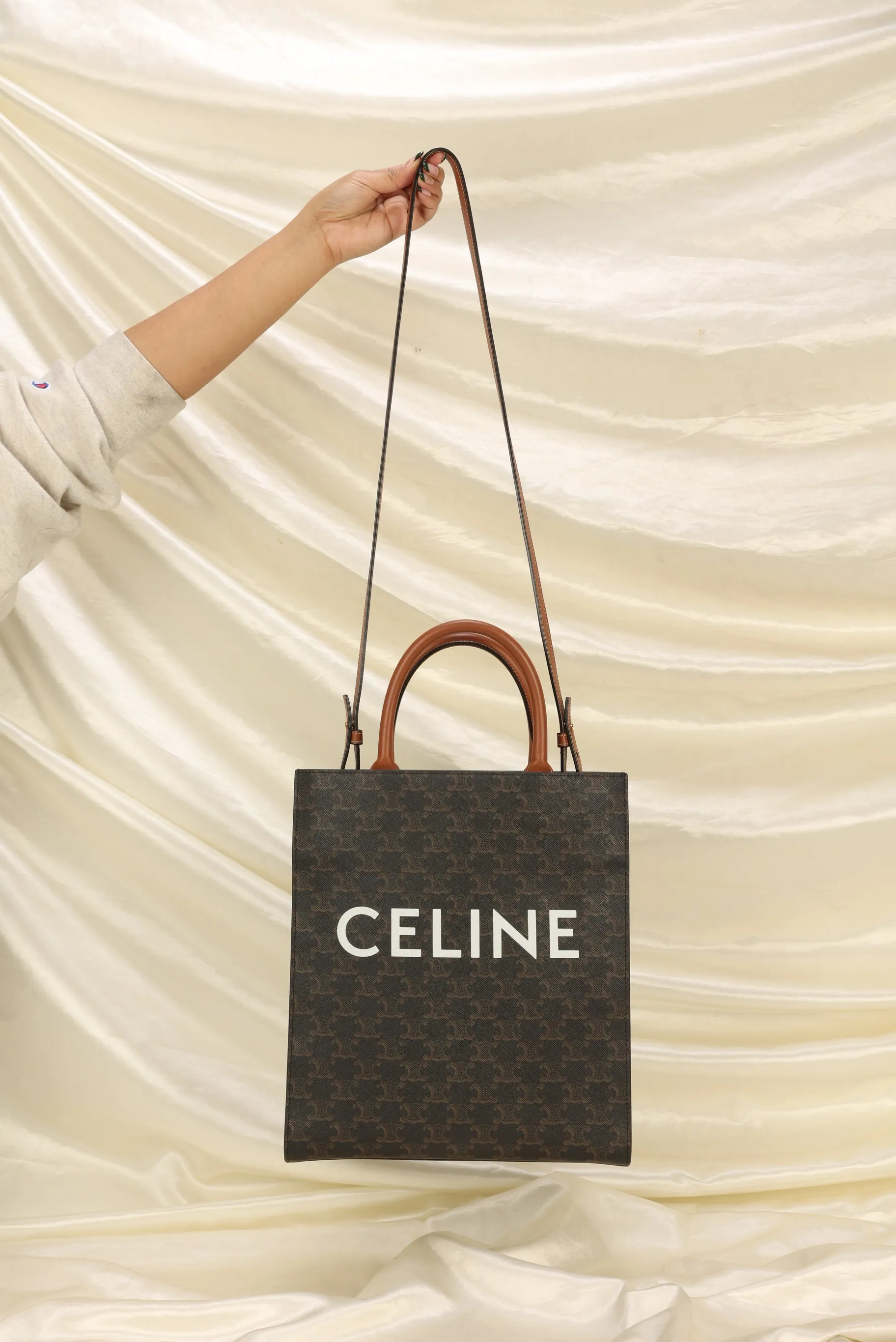 Celine Small Triomphe Cabas Tote