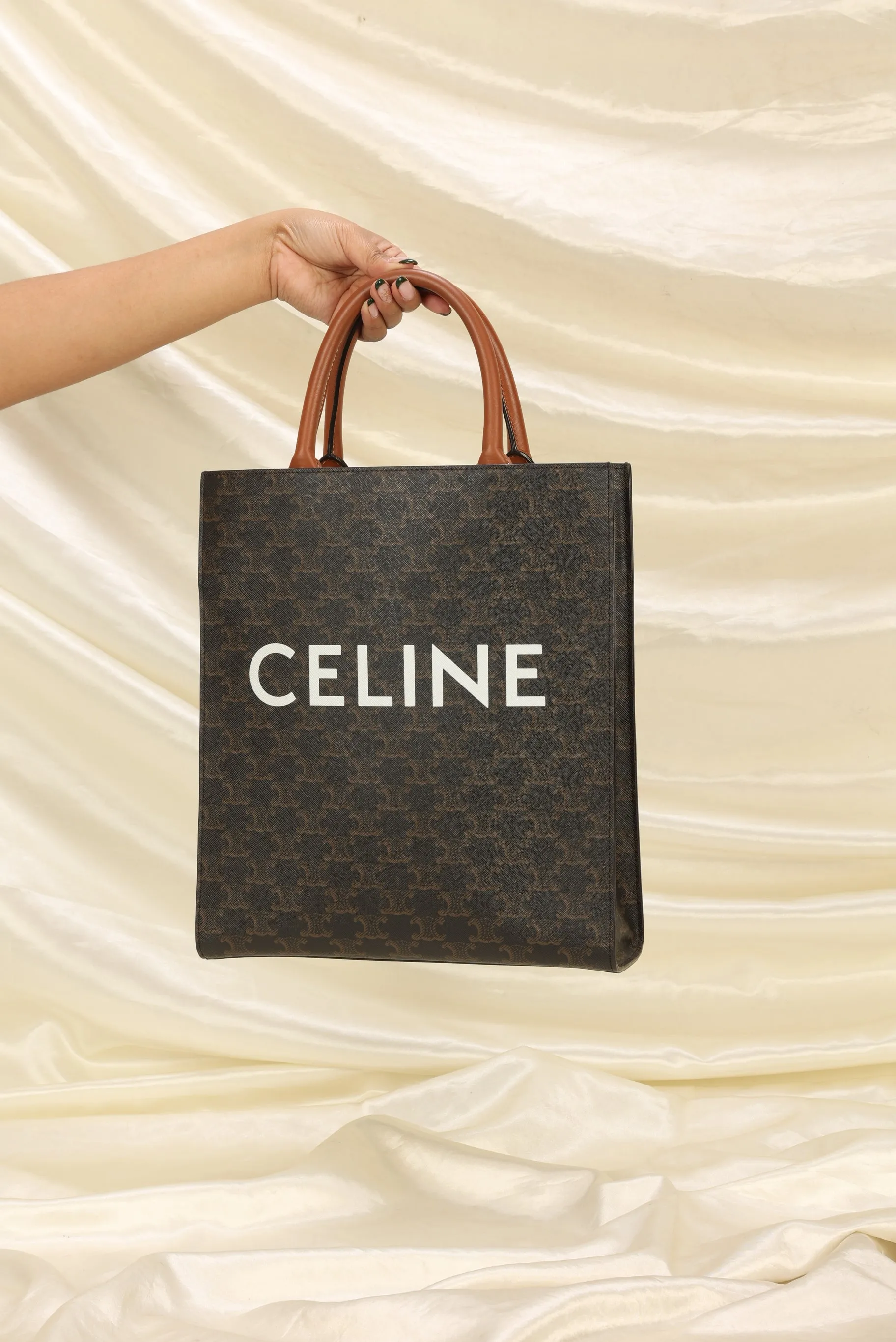 Celine Small Triomphe Cabas Tote