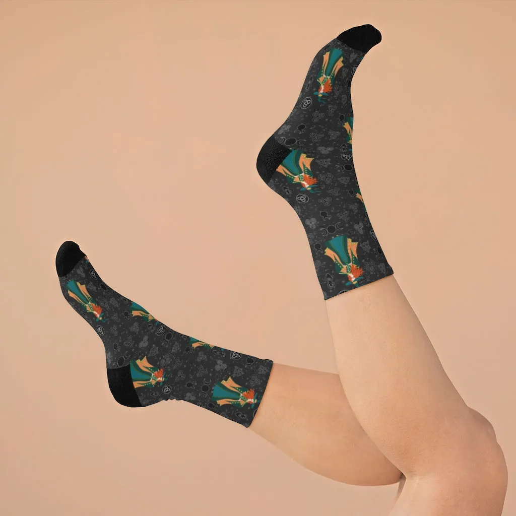 Celtic Witch Socks