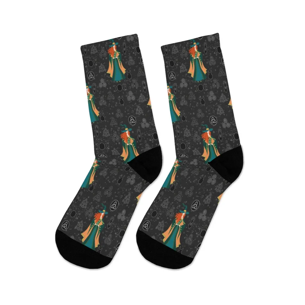 Celtic Witch Socks