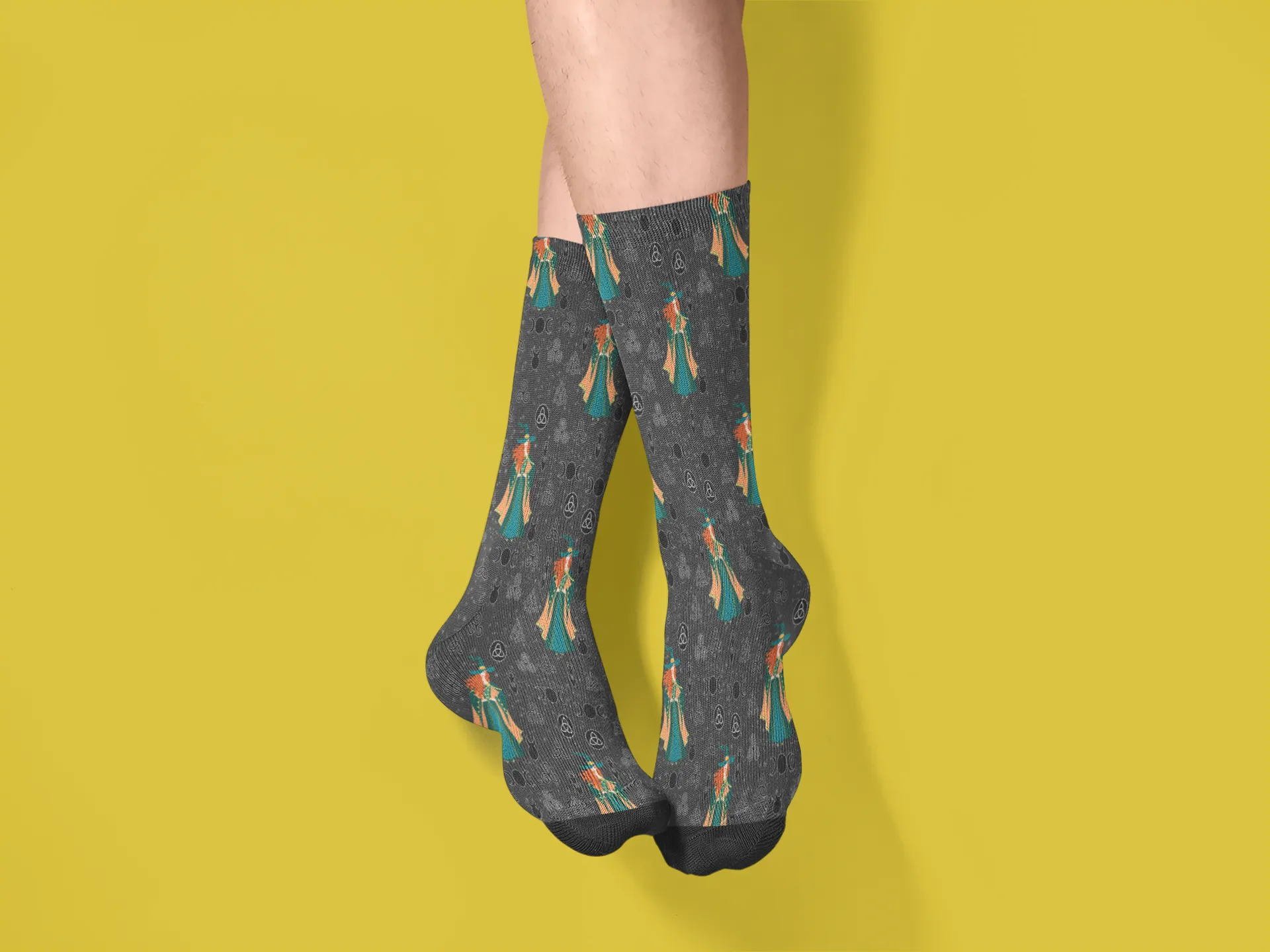 Celtic Witch Socks