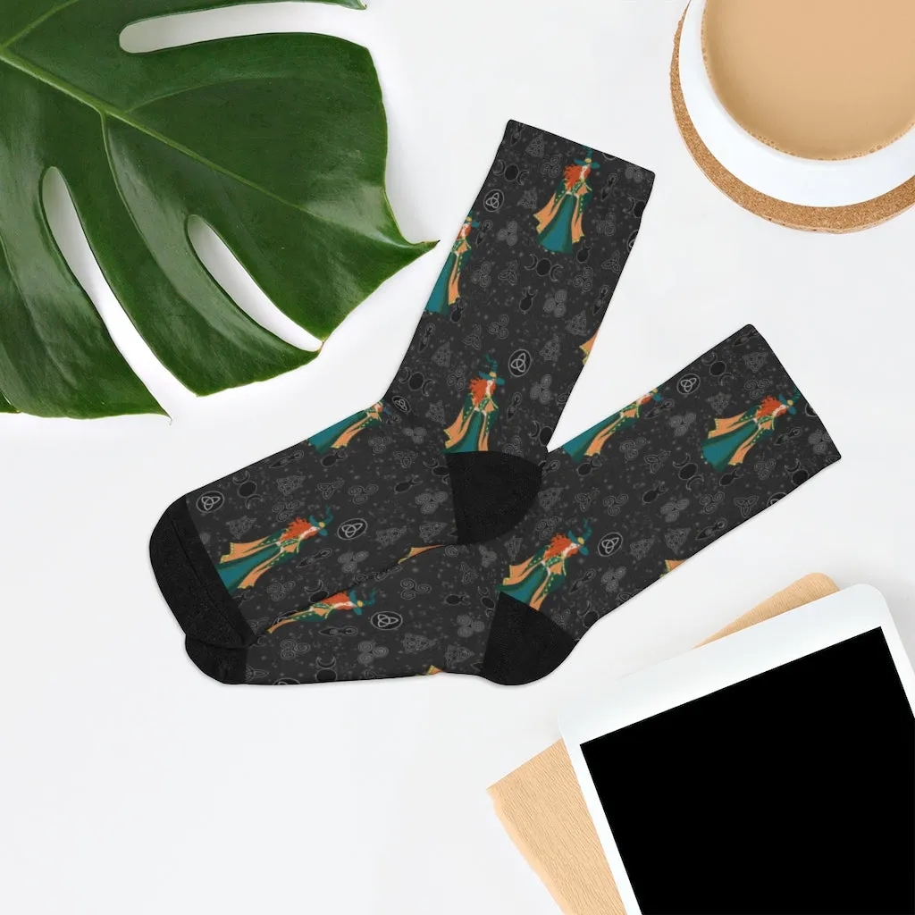 Celtic Witch Socks