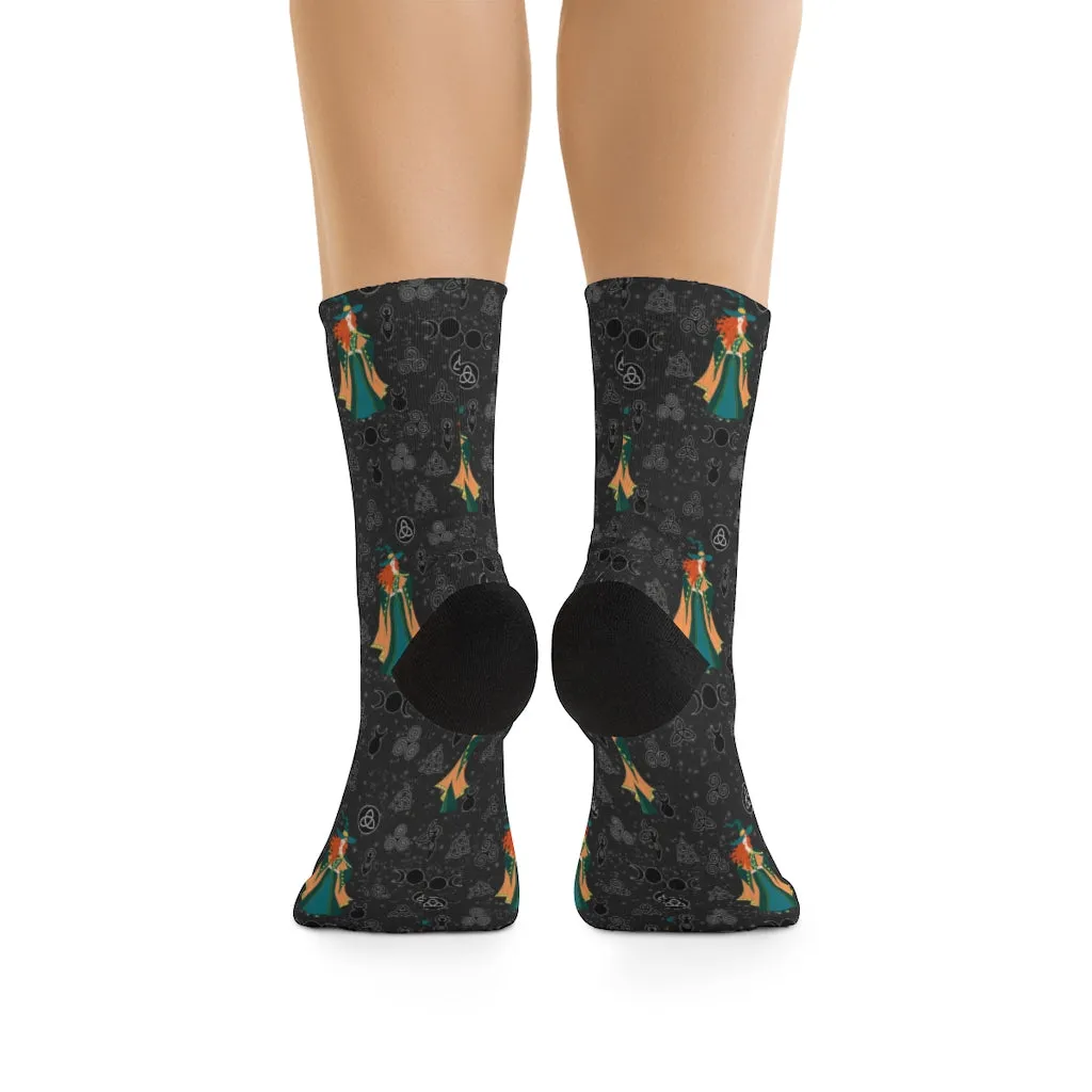 Celtic Witch Socks