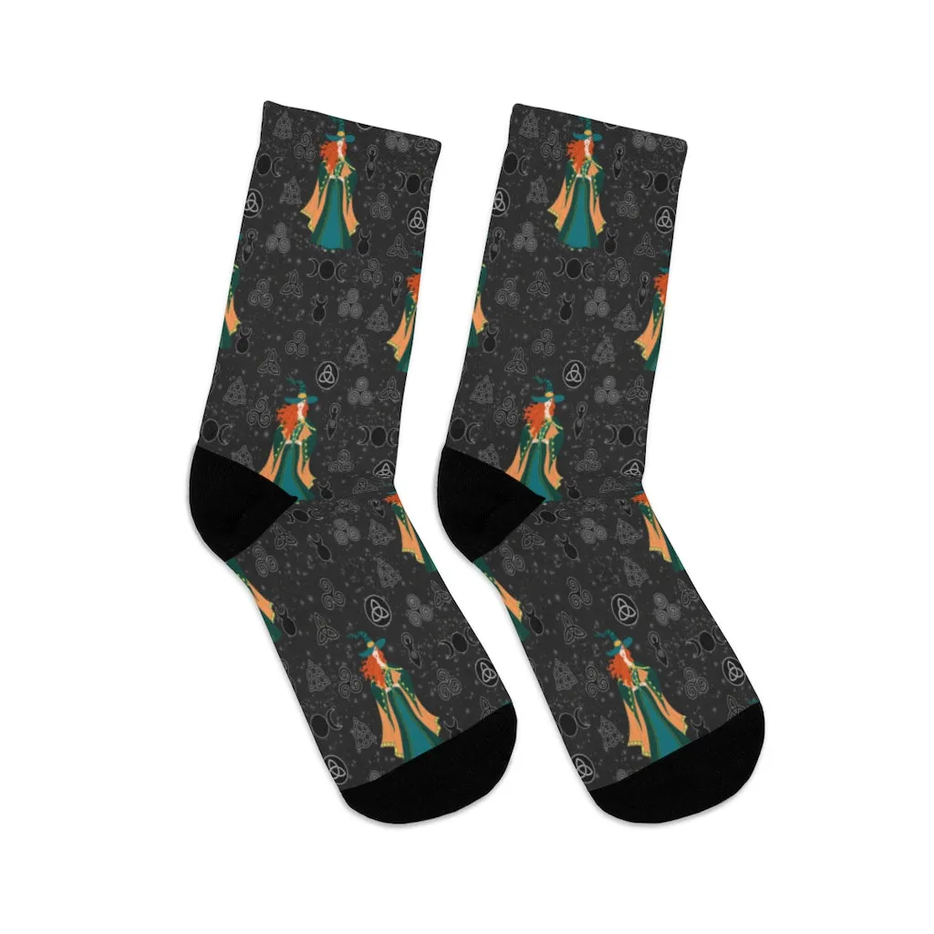 Celtic Witch Socks