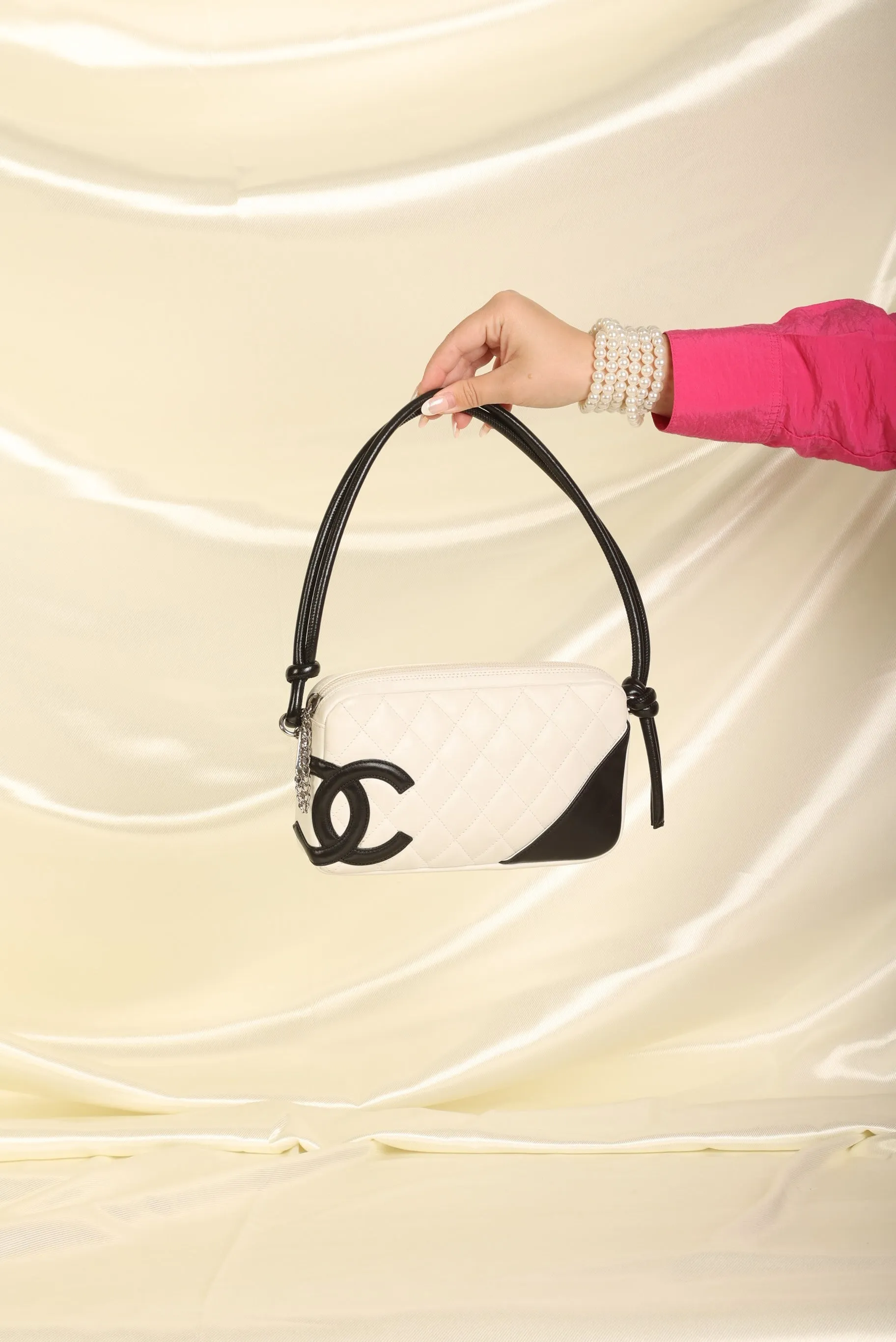 Chanel 2004 Calfskin Cambon Pochette