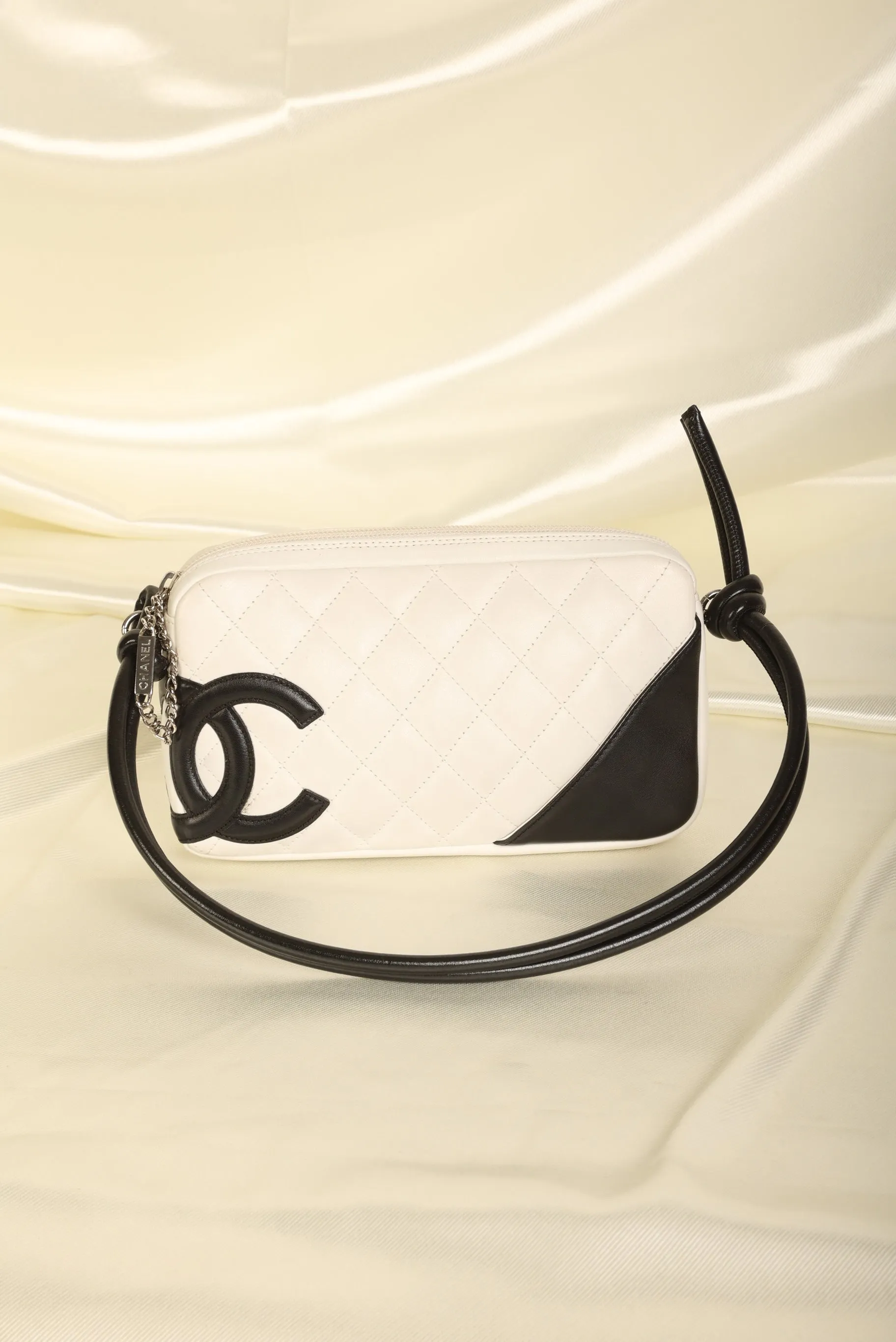 Chanel 2004 Calfskin Cambon Pochette