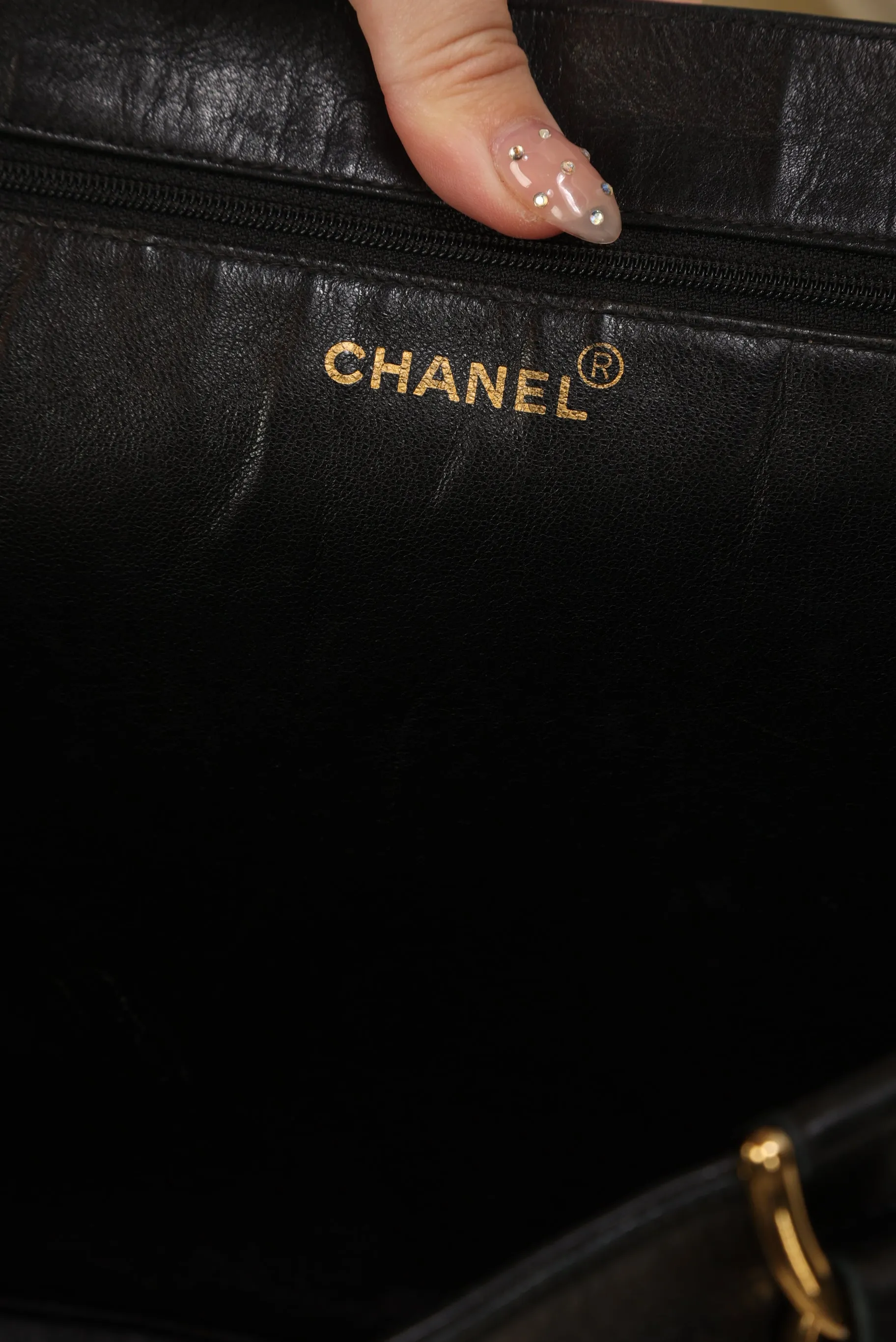 Chanel Calfskin Timeless Chunky Chain Tote