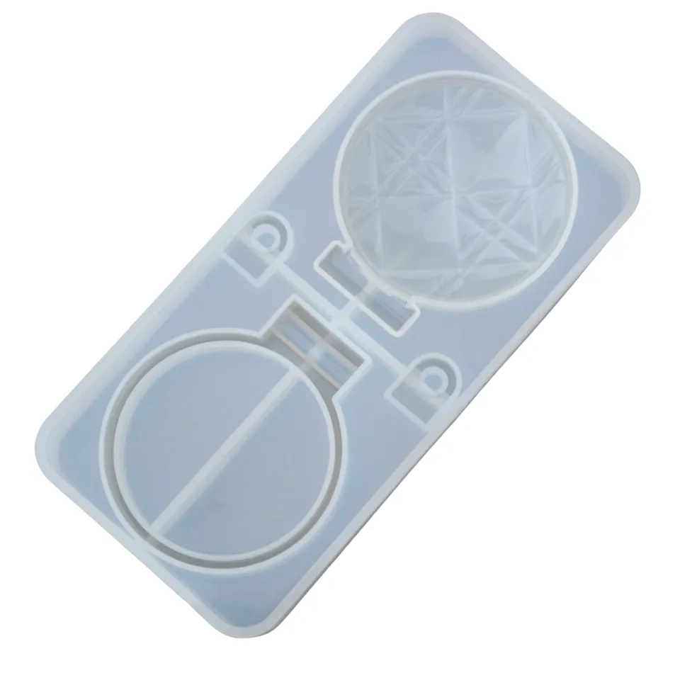 Chic Compact Mirror Silicone Mold