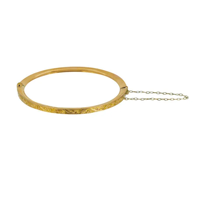 Childs Rose Gold Bangle