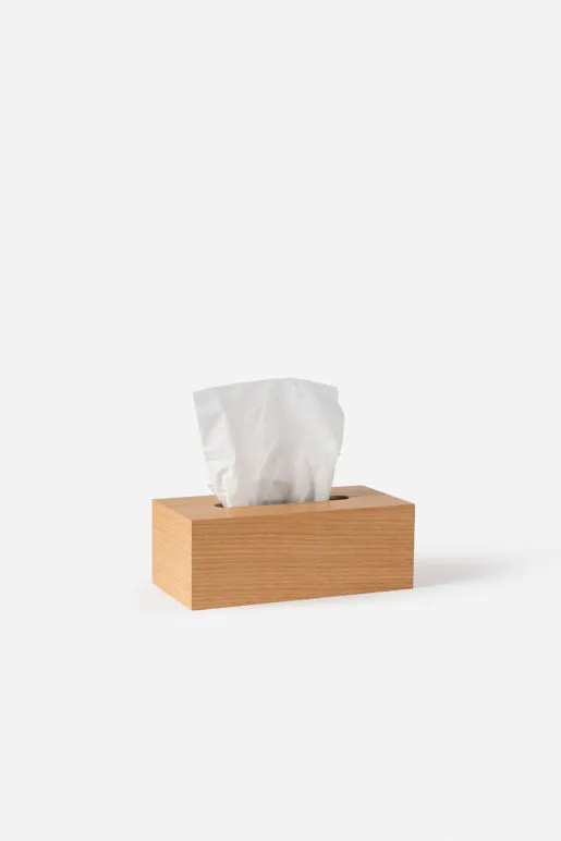 Citta - Oku Tissue Box - 26 X 13.5 X 11.5cm - Natural Oak