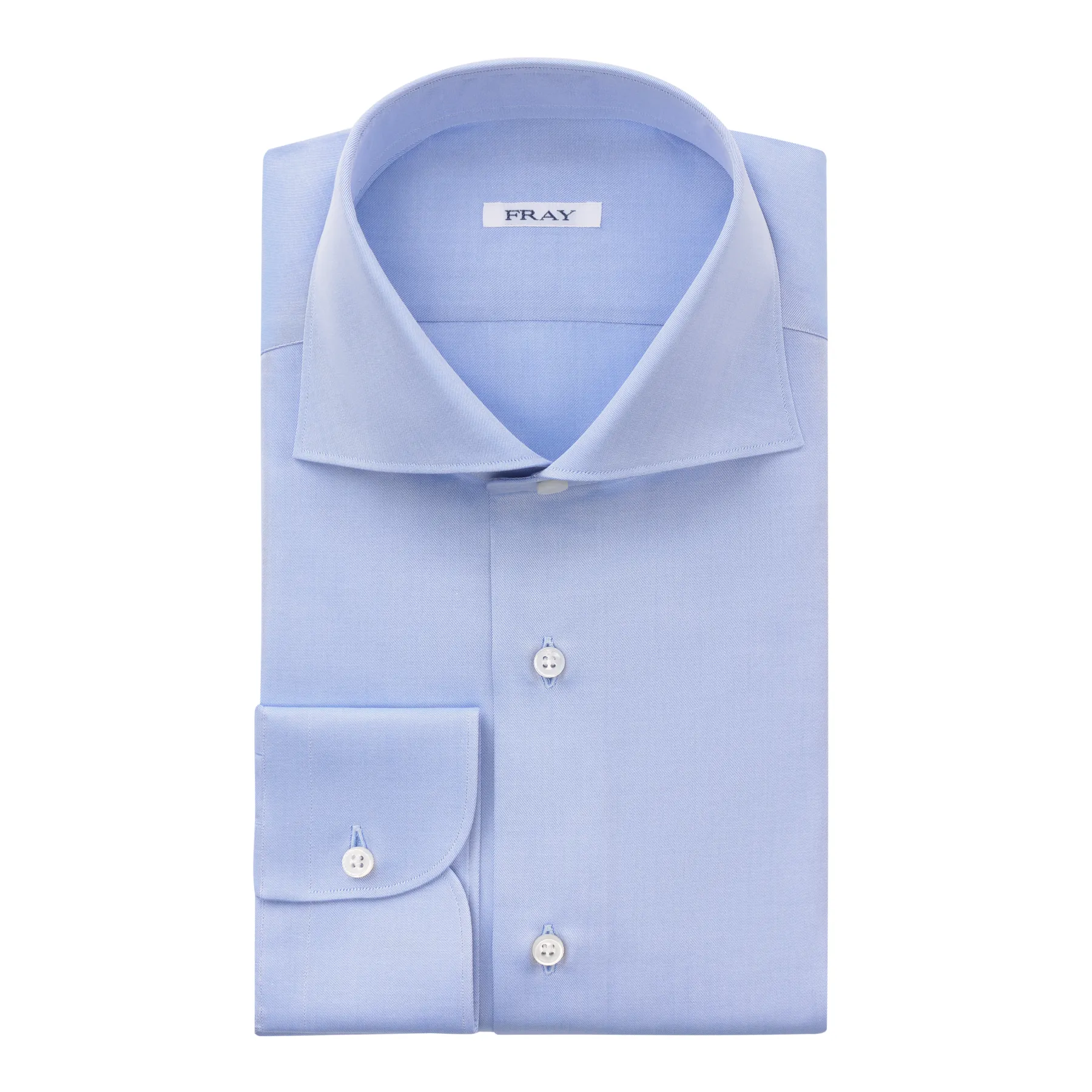 Classic Cotton Shirt in Light Blue